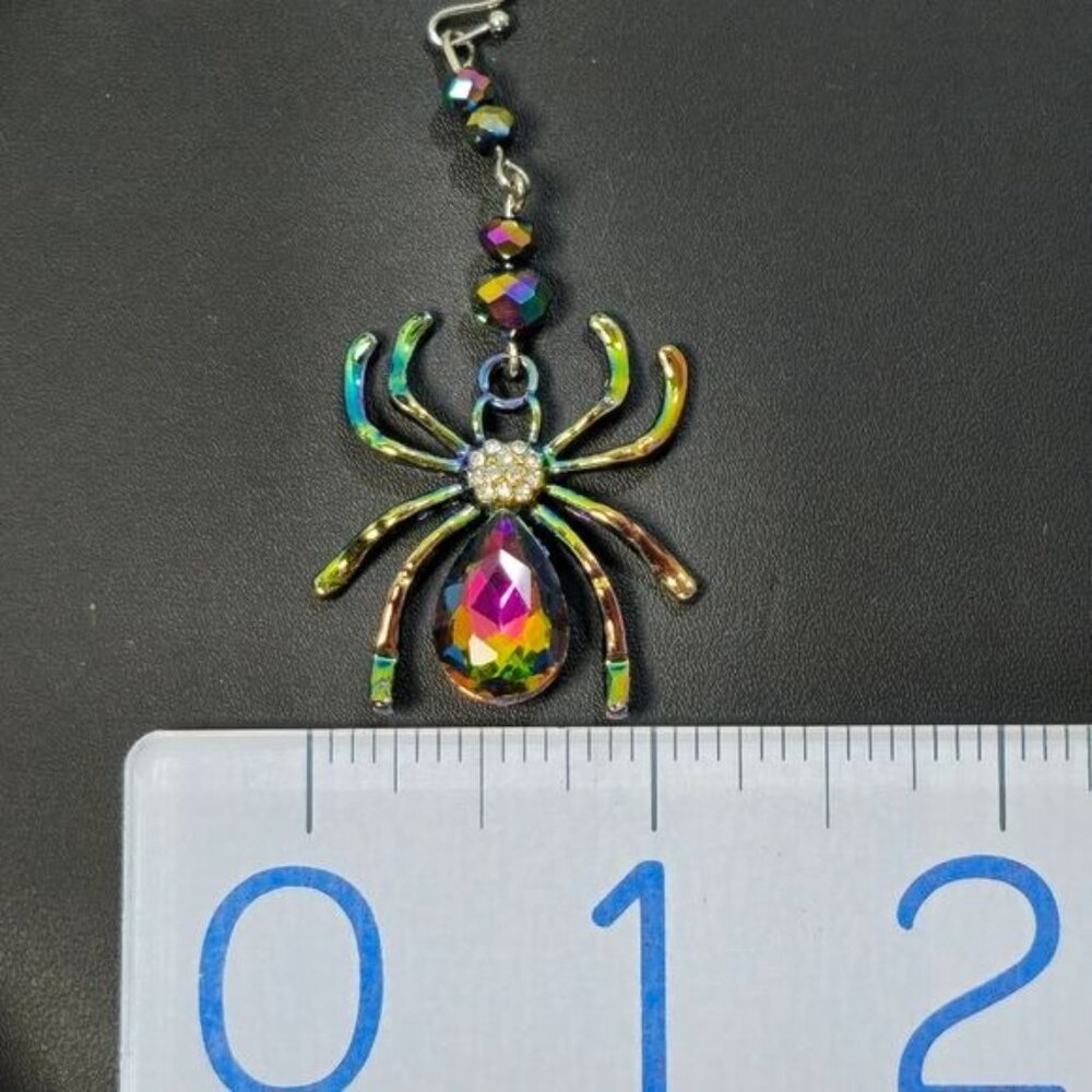 🎃 Spider Design Earrings‎ for Halloween (NWOT) - Picture 3 of 6